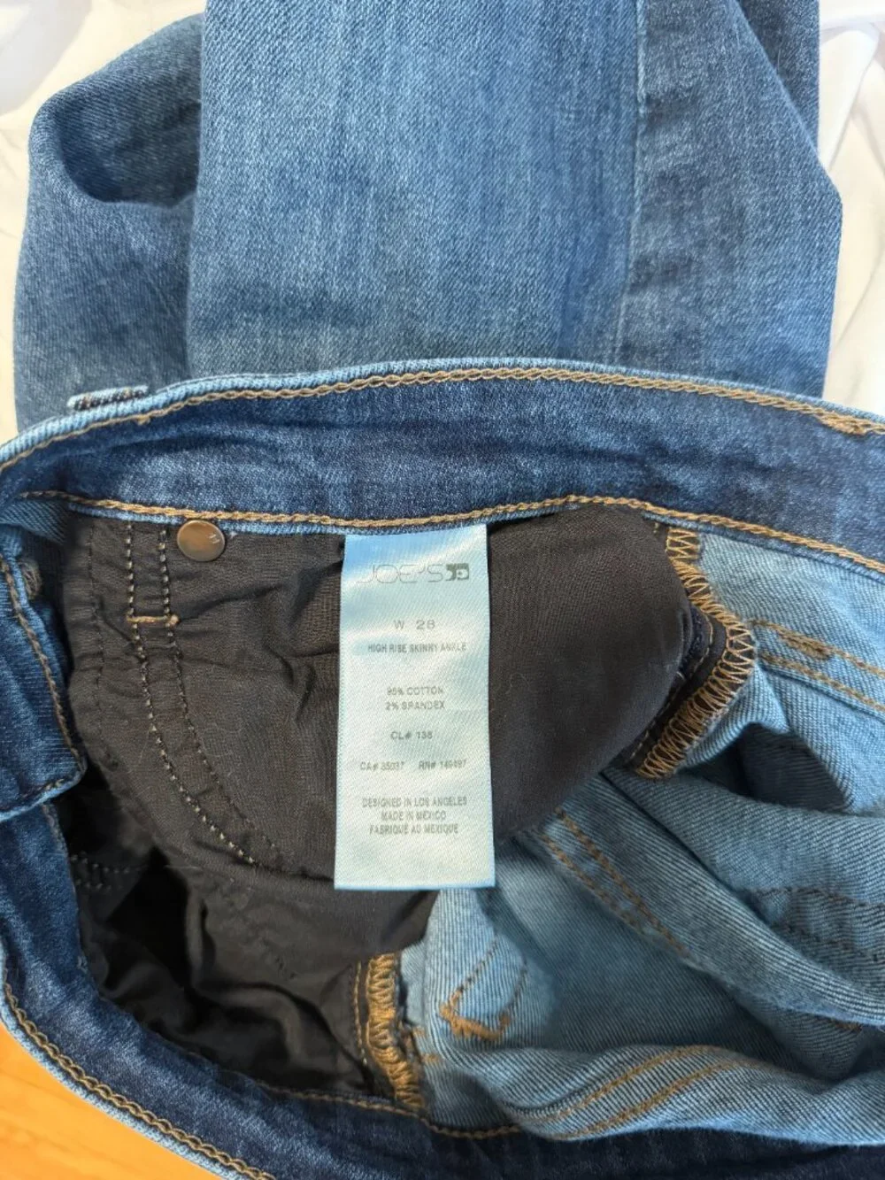 Joe's Jeans High Rise Skinny Cutoff Shorts – W28